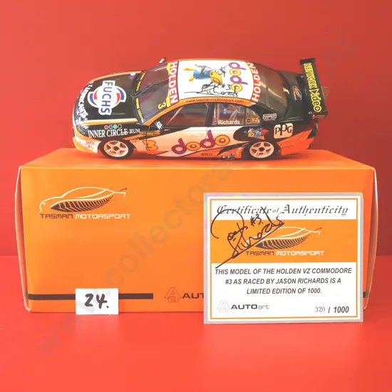 SIGNED Holden Commodore VZ – Tasman Motorsport #3 – Jason Richards