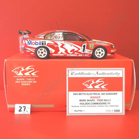 Holden Commodore VY – Holden Racing Team Sandown 500 Winner #1 – Mark Skaife & Todd Kelly – 2003