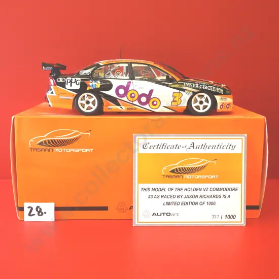 Holden Commodore VZ – Tasman Motorsport (Dodo Racing Livery) #3 – Jason Richards