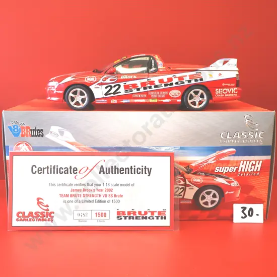 Holden VU SS Brute – Team Brute Strength #22 – James Brock – 2002