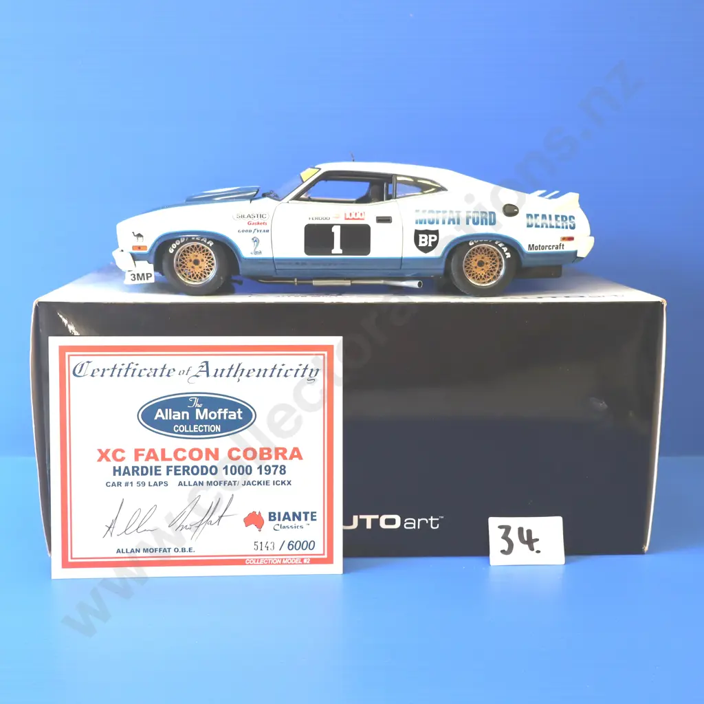 Ford Falcon XC Cobra – Hardie-Ferodo 1000 #1 – Allan Moffat & Jacky Ickx – 1978 Image 1++
