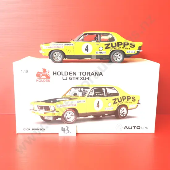 Holden Torana LJ GTR XU-1 – Zupps of Mt Gravatt #4 – Dick Johnson