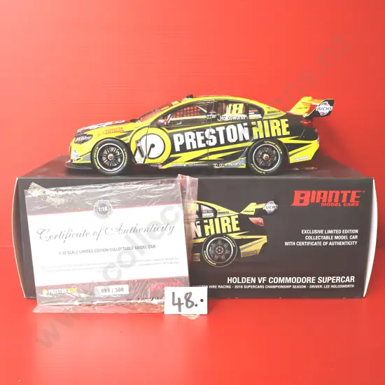 Holden Commodore VF Supercar – Preston Hire Racing #18 – Lee Holdsworth – 2016 Supercars Championship