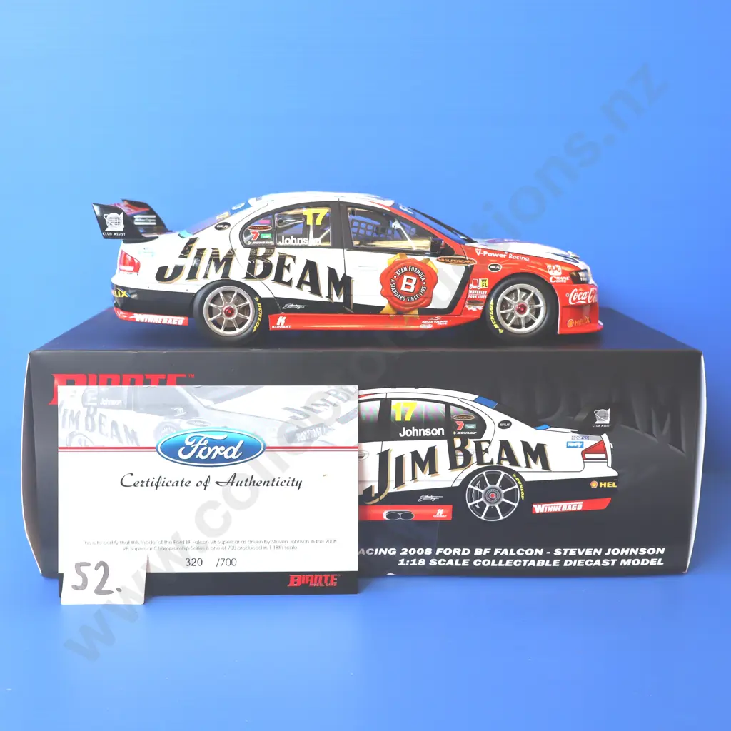 Ford Falcon BF – Jim Beam Racing V8 Supercar – Steven Johnson – 2008 Image 1++