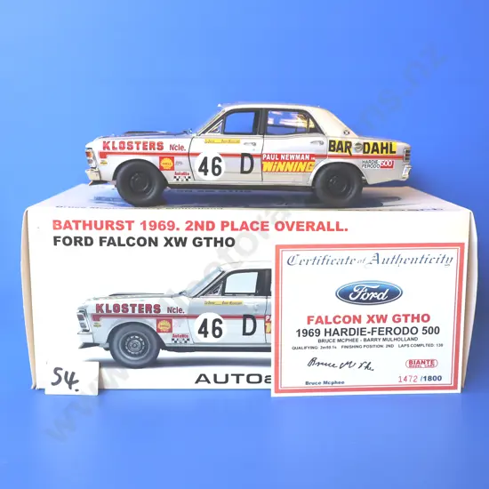 Ford Falcon XW GT-HO – Hardie-Ferodo 500 (2nd Overall) – Bruce McPhee & Barry Mulholland – 1969
