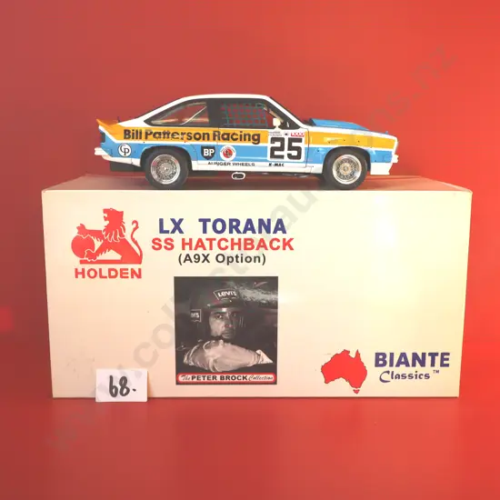 Holden Torana LX SS Hatchback A9X – Peter Brock Collection Bill Patterson Racing