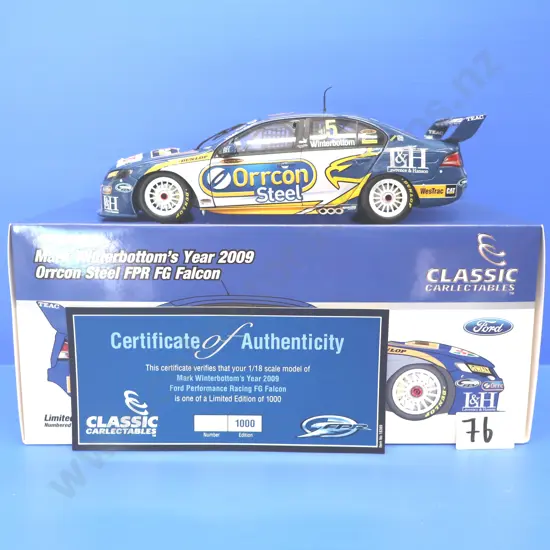 Ford Falcon FG – Orrcon Steel Ford Performance Racing – Mark Winterbottom – 2009