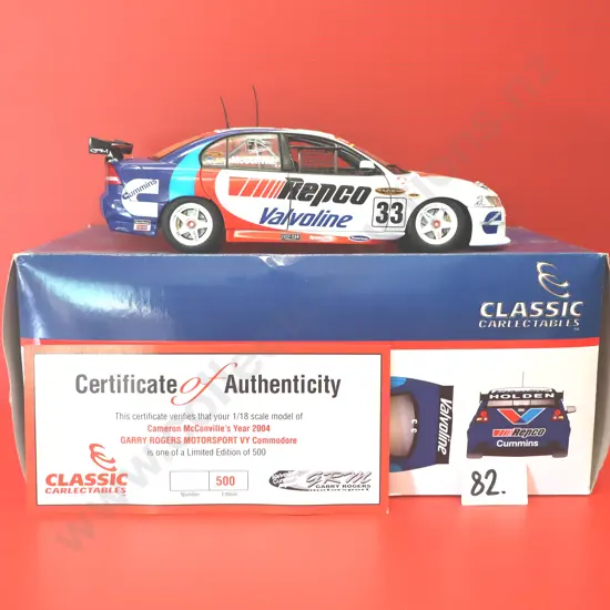 Holden Commodore VY – Garry Rogers Motorsport Repco Valvoline – Cameron McConville – 2004