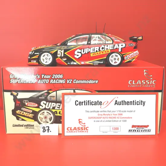 Holden Commodore VZ – Supercheap Auto Racing – Greg Murphy – 2006