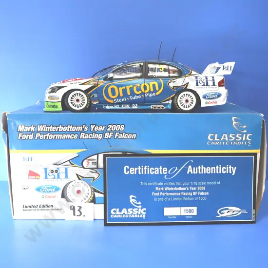 Ford Falcon BF – Ford Performance Racing Orrcon – Mark Winterbottom – 2008