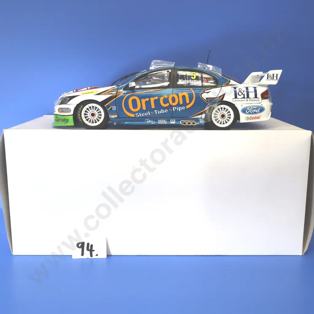 Ford Falcon BF – Ford Performance Racing Orrcon – Mark Winterbottom – 2008 (Plain White Box) Image 1++