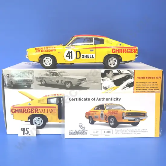 Chrysler Valiant E38 Charger – Hardie-Ferodo 500 – Norm Beechey & Jim McKeown – 1971