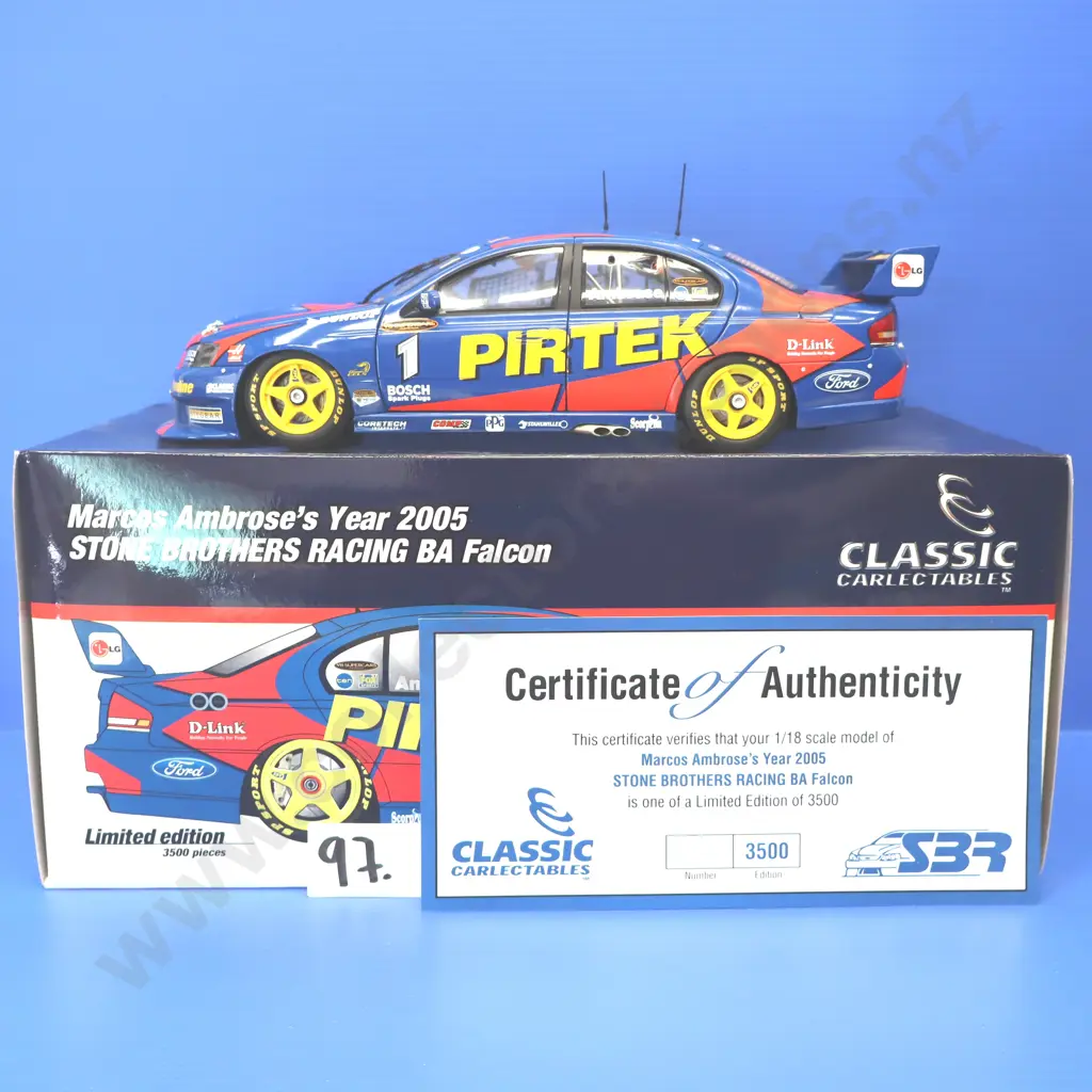 Ford Falcon BA – Stone Brothers Racing Pirtek – Marcos Ambrose – 2005 Image 1++