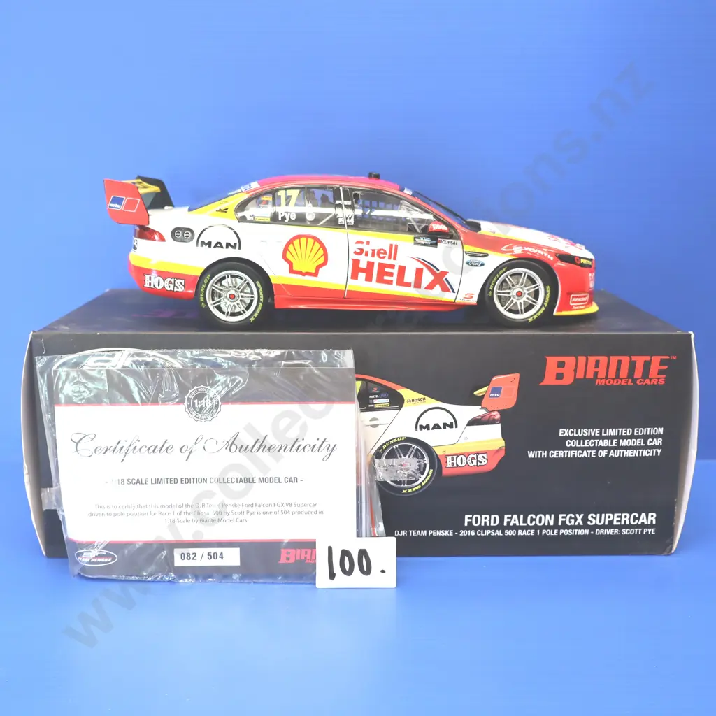 Ford Falcon FG X Supercar – DJR Team Penske Clipsal 500 Pole Position – Scott Pye – 2016 Image 1++