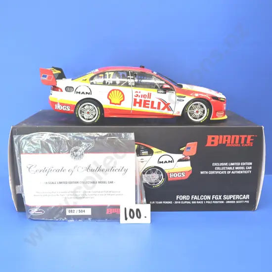 Ford Falcon FG X Supercar – DJR Team Penske Clipsal 500 Pole Position – Scott Pye – 2016