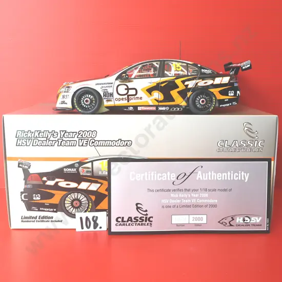 Holden Commodore VE – Toll HSV Dealer Team – Rick Kelly – 2008