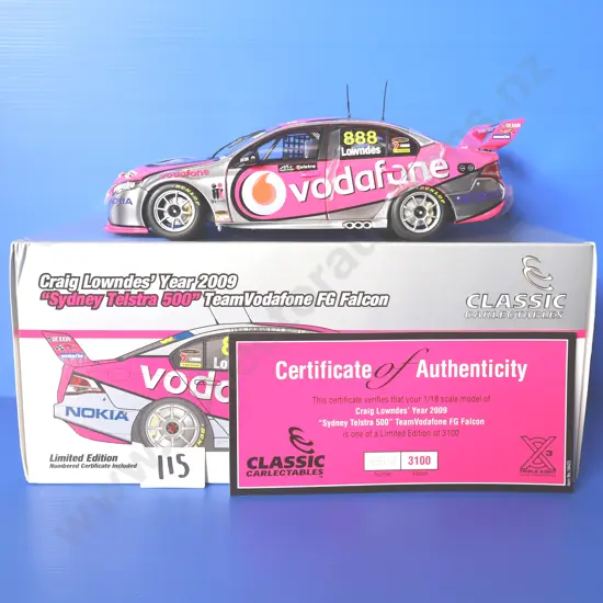 Ford Falcon FG – TeamVodafone Sydney Telstra 500 – Craig Lowndes – 2009