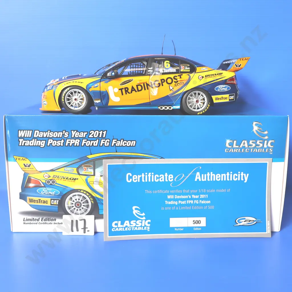 Ford Falcon FG – Trading Post FPR – Will Davison – 2011 Image 1++