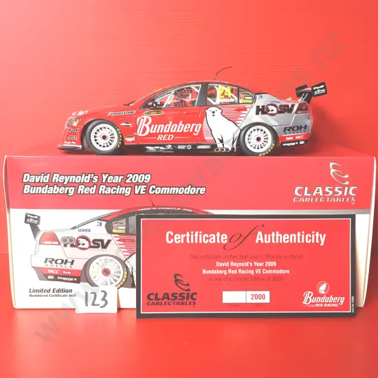 Holden Commodore VE – Bundaberg Red Racing – David Reynolds – 2009