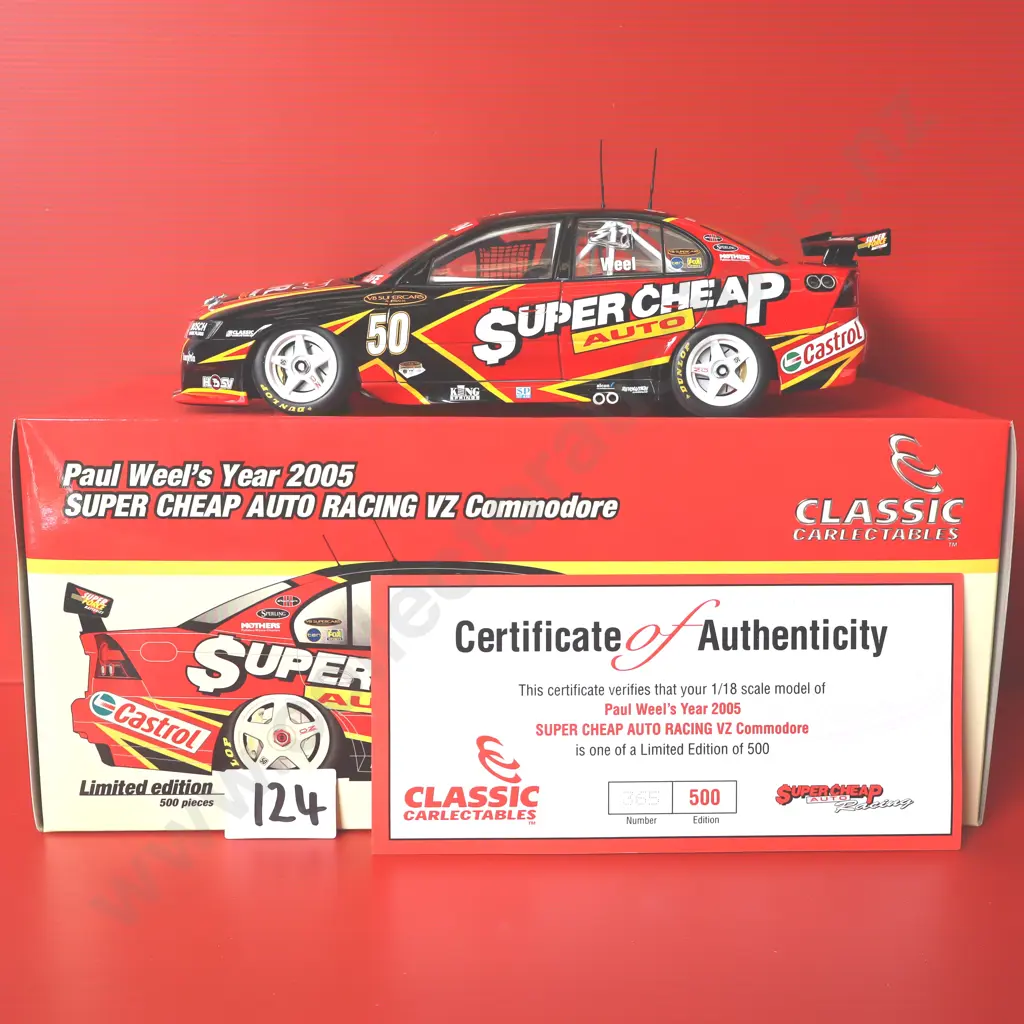 Holden Commodore VZ – Supercheap Auto Racing – Paul Weel – 2005 Image 1++