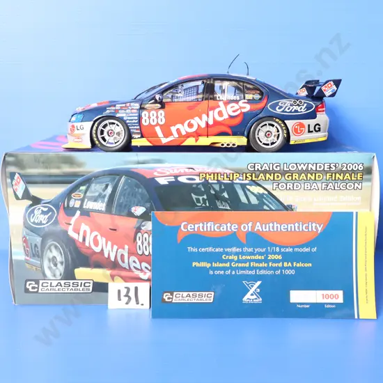 Ford Falcon BA #888 – Craig Lowndes – Phillip Island Grand Finale – 2006