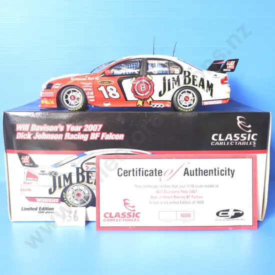 Ford Falcon BF #18 Dick Johnson Racing – Will Davison – 2007