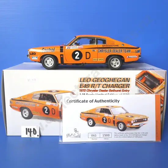 Chrysler Valiant Charger E49 R/T #2D – Leo Geoghegan – 1972 Bathurst