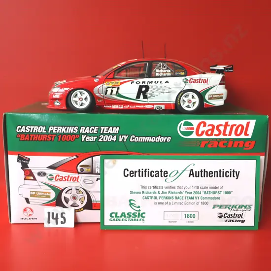 Holden Commodore VY – Castrol Perkins Racing Team #11 Bathurst 1000 – Steven Richards / Jim Richards 2004