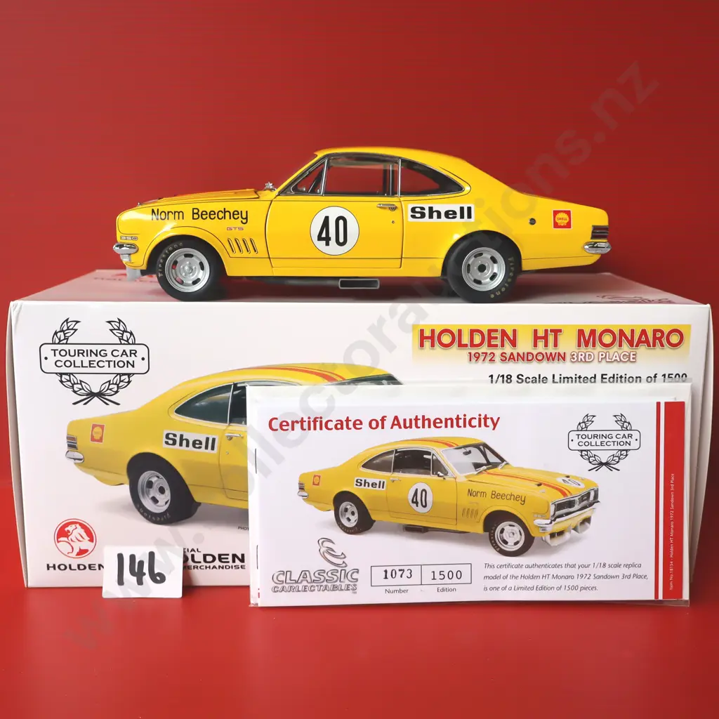 Holden Monaro HT GTS 350 #40 Sandown 3rd Place – Norm Beechey 1972 Image 1++