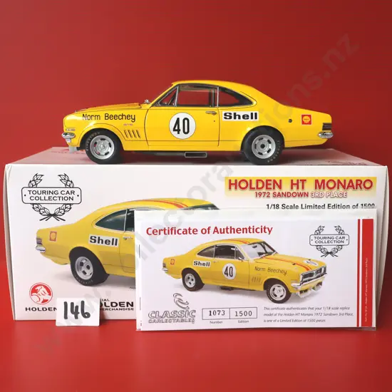Holden Monaro HT GTS 350 #40 Sandown 3rd Place – Norm Beechey 1972