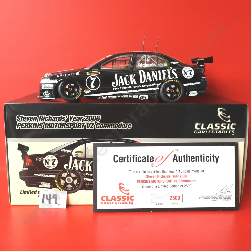 Holden Commodore VZ – Perkins Motorsport Jack Daniel's #7 – Steven Richards 2006 Image 1++