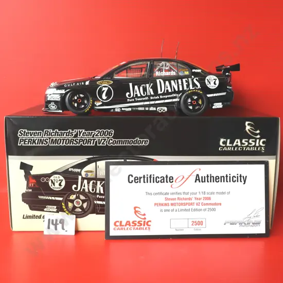 Holden Commodore VZ – Perkins Motorsport Jack Daniel's #7 – Steven Richards 2006