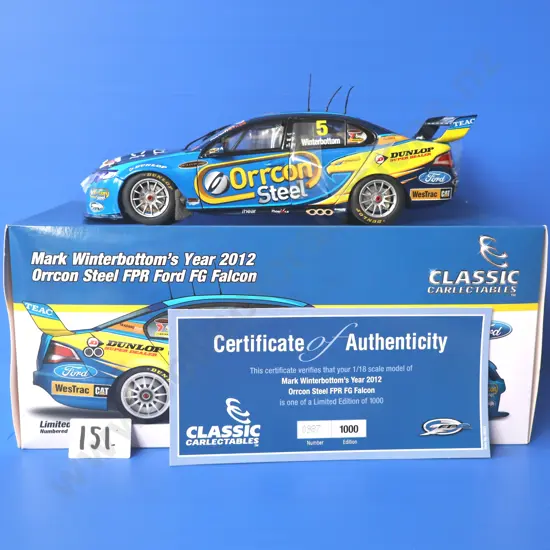 Ford Falcon FG – Orrcon Steel FPR – Mark Winterbottom 2012