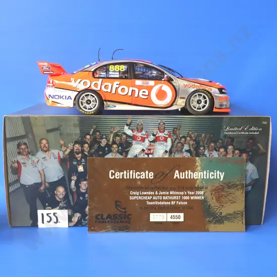 Ford Falcon BF – Team Vodafone Bathurst 1000 Winner – Craig Lowndes & Jamie Whincup 2008