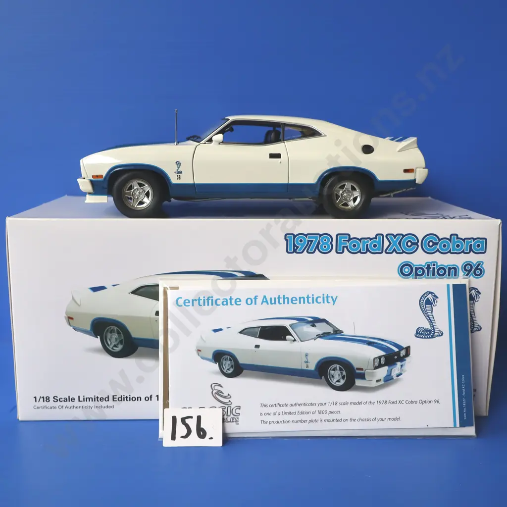 Ford XC Cobra – Option 96 – White/Blue Limited Edition 1978 Image 1++