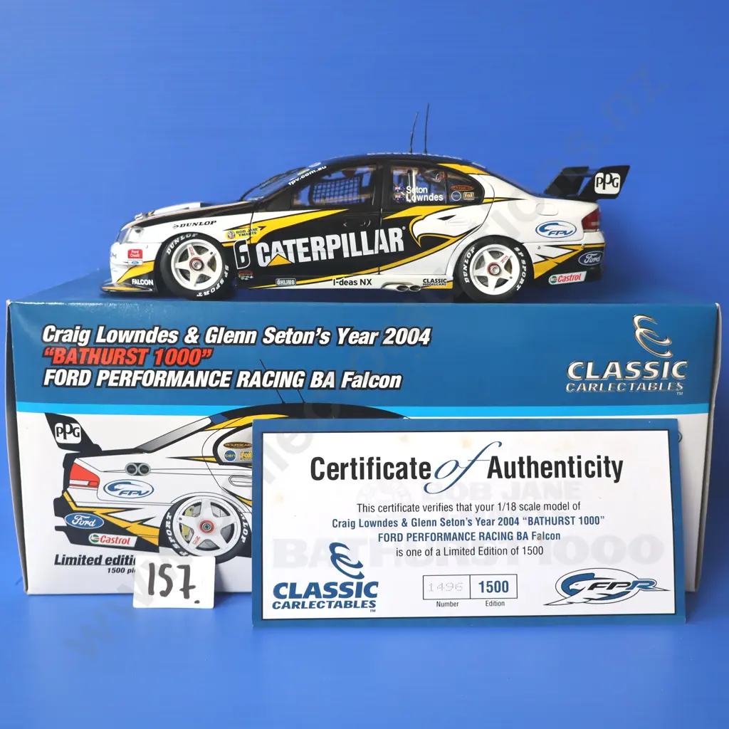 Ford Falcon BA – Bathurst 1000 – Craig Lowndes & Glenn Seton 2004 Image 1++