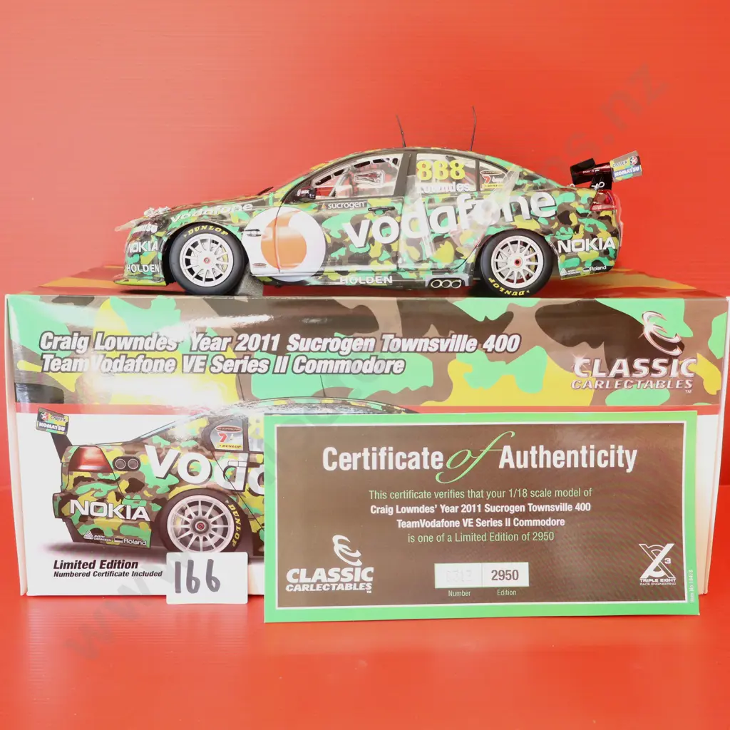 Holden Commodore VE Series II TeamVodafone Sucrogen Townsville 400 #888 – Craig Lowndes 2011 Image 1++