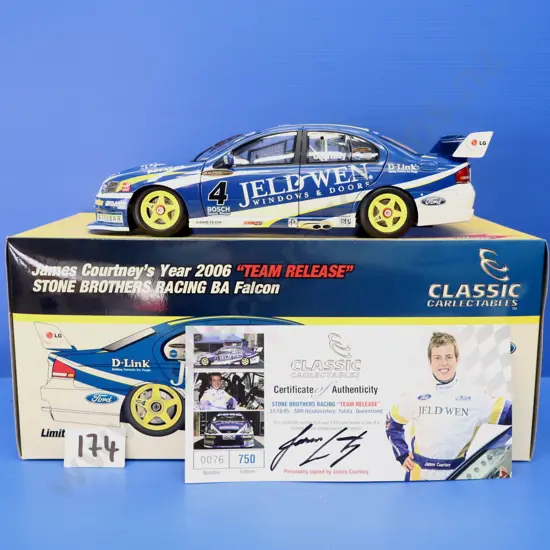 Ford Falcon BA Stone Brothers Racing Team Release – James Courtney 2006