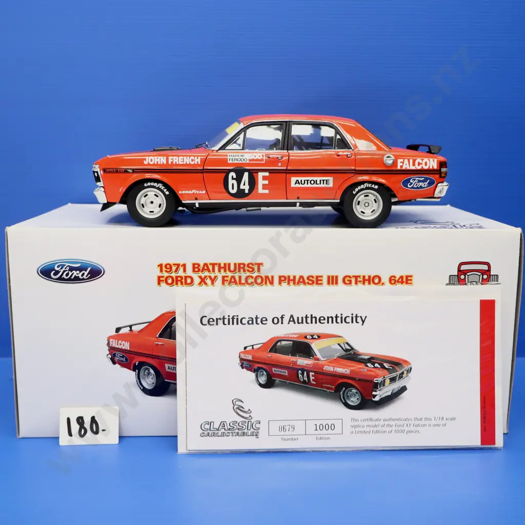 Ford Falcon XY Phase III GT-HO Bathurst #64E – John French 1971 Image 1++