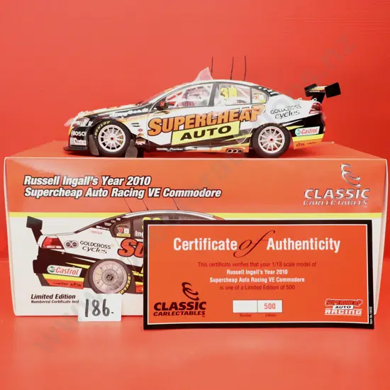 Holden Commodore VE Supercheap Auto Racing – Russell Ingall 2010