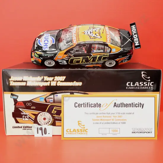 SIGNED Holden Commodore VE Tasman Motorsport – Jason Richards 2007