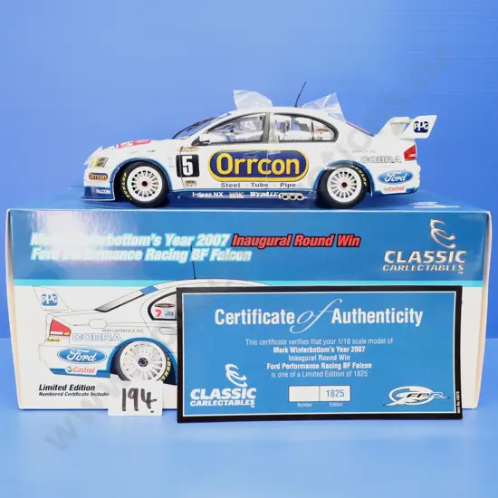 Ford Falcon BF Ford Performance Racing Inaugural Round Win – Mark Winterbottom 2007