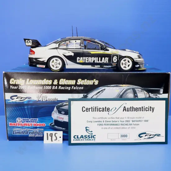 Ford Falcon BA Bathurst 1000 #6 – Craig Lowndes / Glenn Seton 2003