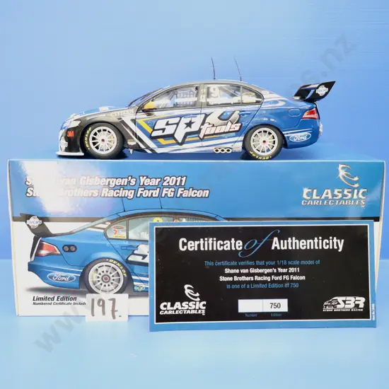Ford Falcon FG Stone Brothers Racing – Shane van Gisbergen 2011