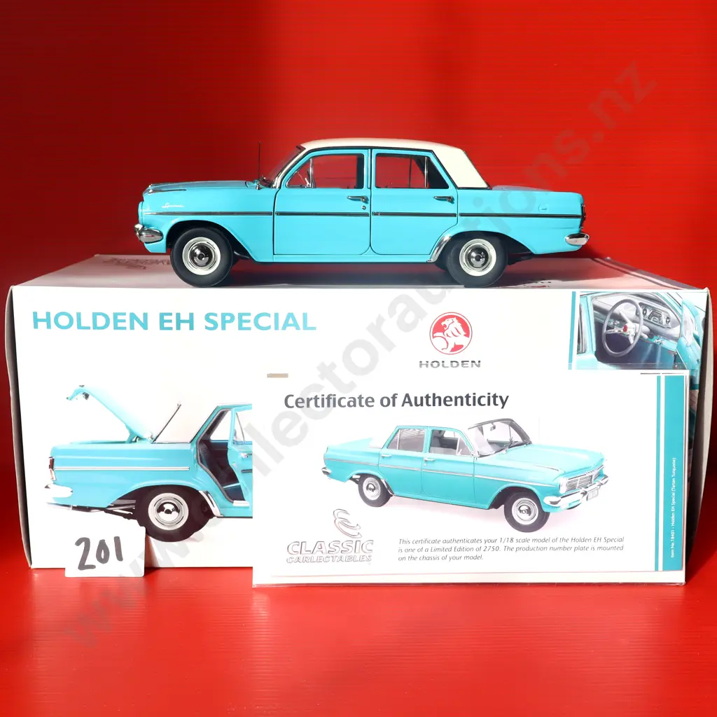 Holden EH Special Sedan – Light Blue/White – Limited Edition Image 1++
