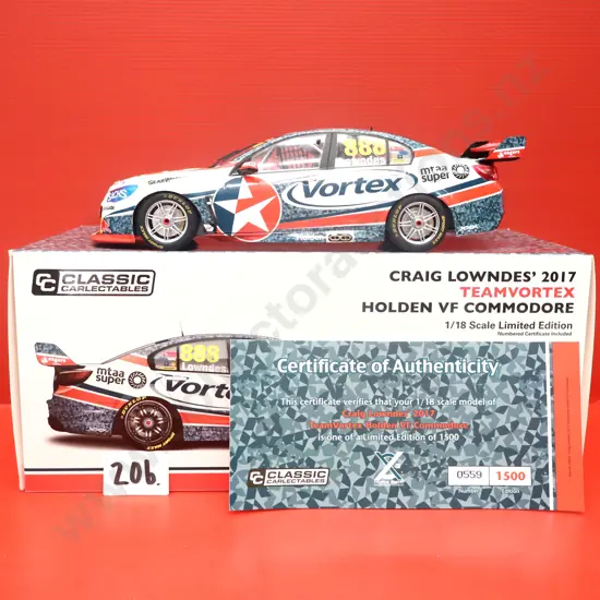 Holden Commodore VF TeamVortex #888 – Craig Lowndes 2017