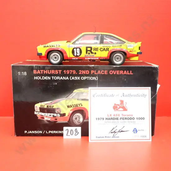 Holden Torana LX A9X #19 – Bathurst 1000 2nd Place 1979 – Peter Janson / Larry Perkins