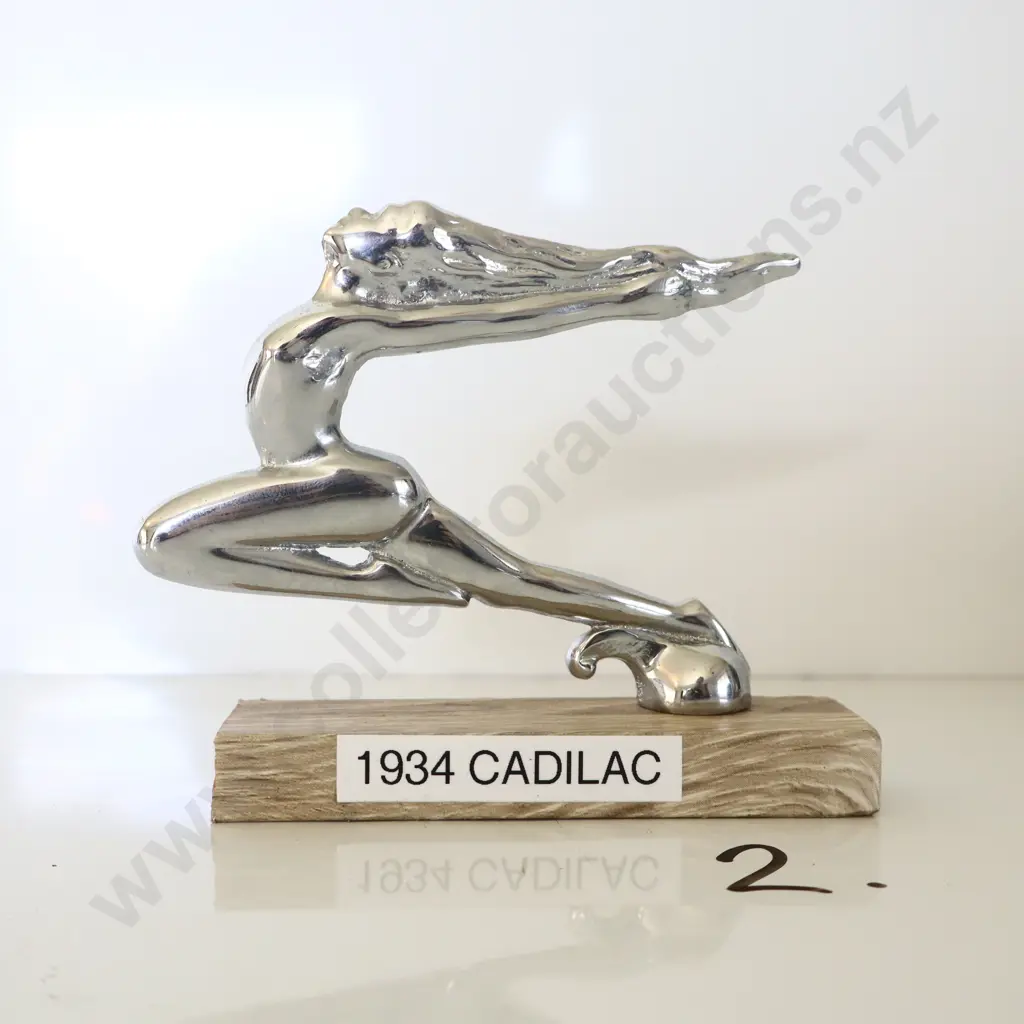 1934 Cadilac Hood Ornament  Image 1++
