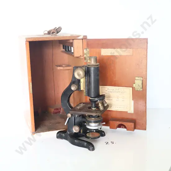 Antique Microscope W Watson And Sons London