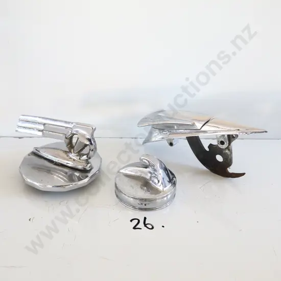 Radiator Caps And Boot Latch X 3